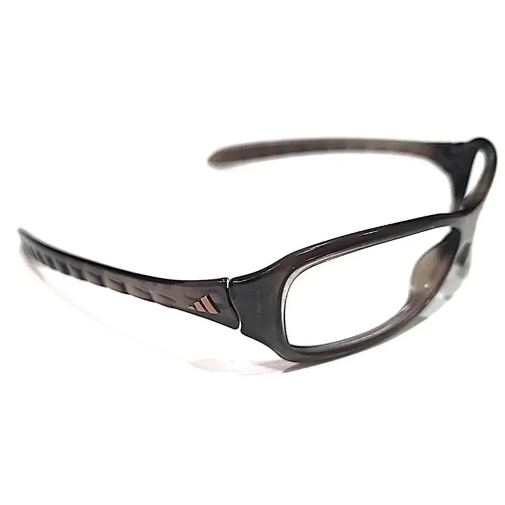 Adidas A981 Jiggy No Lenses Small Boys Brown Wrap Sunglasses Frame Austria